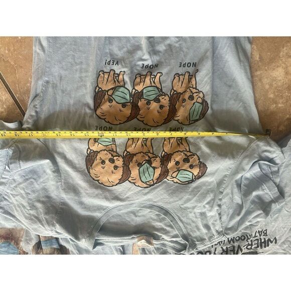 Lot Of 3 Shih Tzu Lover Tee Tshirt M Baby Blue - Picture 6 of 6